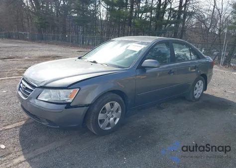 2010 Hyundai Sonata Gls z USA, uszkodzony, nr VIN 5NPET4AC0AH619098
